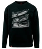 Bluza męska VOYOVNIK "Winter Journey (mono)" - czarna