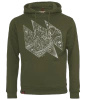 Bluza męska z kapturem VOYOVNIK "Dirt Momentum (mono)" - olive