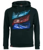 Bluza męska z kapturem VOYOVNIK "Winter Journey" - czarna