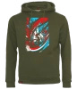 Bluza męska z kapturem VOYOVNIK "Wild Rider" - olive