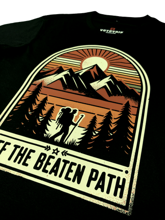 Bluza męska VOYOVNIK "Off The Beaten Path" - czarna