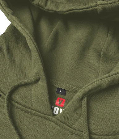 Bluza męska z kapturem VOYOVNIK "MTB Flow (mono)" - olive