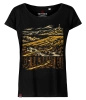 Koszulka damska oversize VOYOVNIK "Beyond The Ridge" - czarna