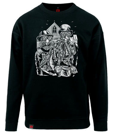 Bluza męska VOYOVNIK "American Steampunk" - czarna, rozmiar M [OUTLET]