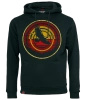Bluza męska z kapturem VOYOVNIK "Mountain Eagle (V2)" - czarna