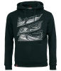 Bluza męska z kapturem VOYOVNIK "Winter Journey (mono)" - czarna
